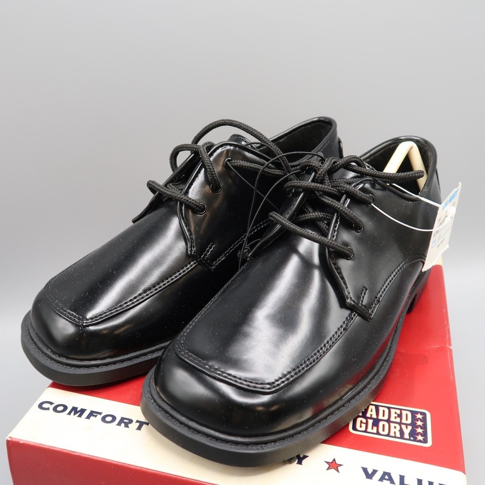 Faded Glory Tie Darrin Childs Black Lace Up Round Toe Dress Shoes Size 13